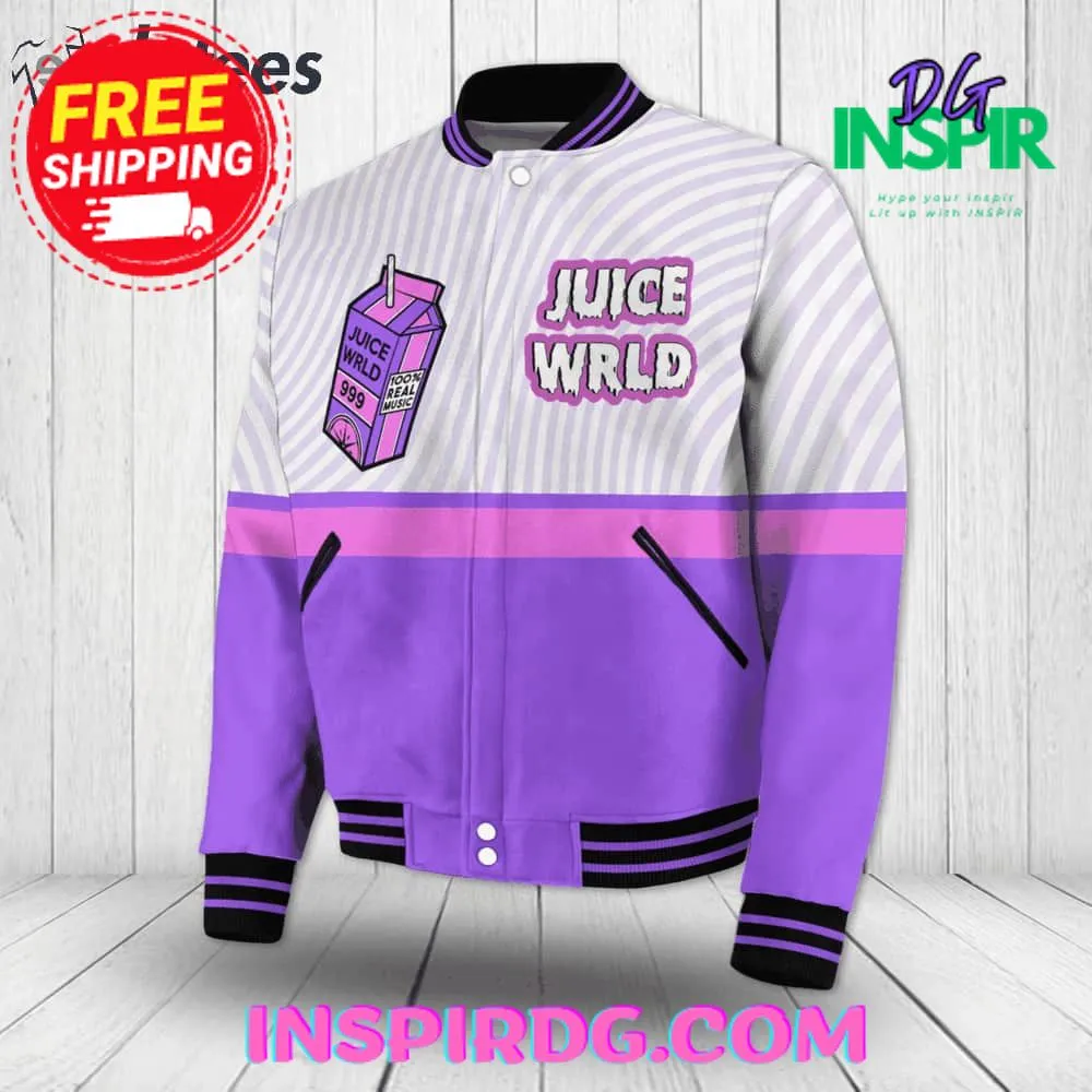 -Juice WRLD I Wont Let You Forget Me Baseball Jacket