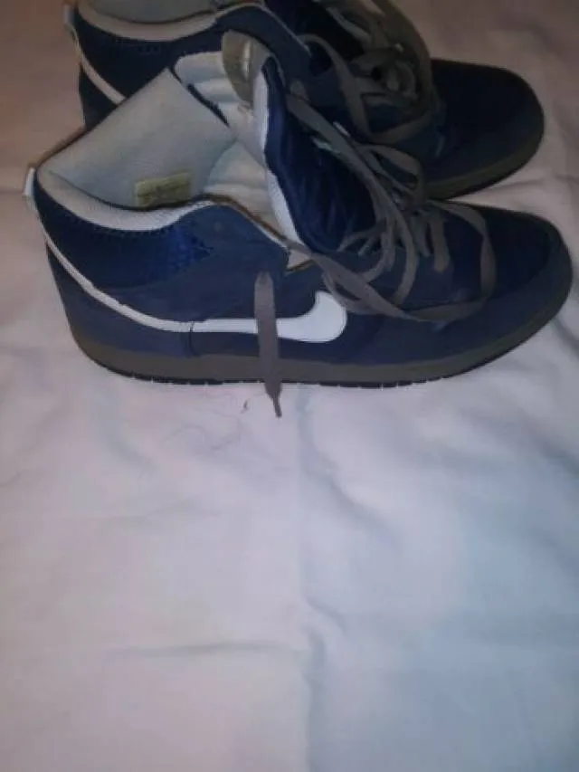 2010 Nike Dunk High Midnight Navy Size 13 - VTG Yankees ...