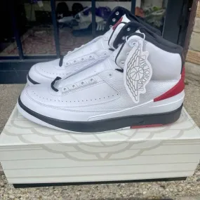 2022 Nike Air Jordan 2 OG Retro Chicago 8.5/9.5 White Re...