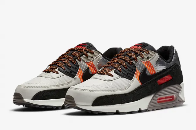 3M x Nike Air Max 90 Light Bone Total Orange