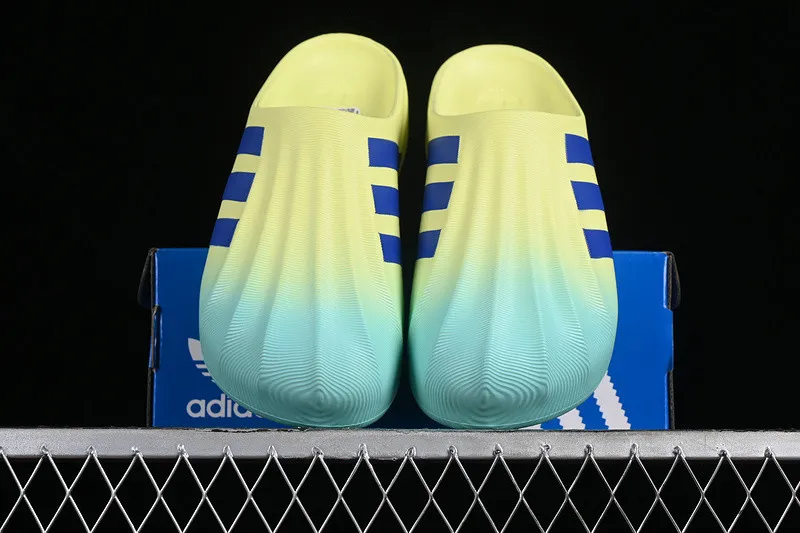 Adidas adiFOM Superstar Mule Blue Yellow Green JP5685