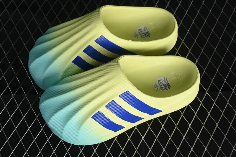 Adidas adiFOM Superstar Mule Blue Yellow Green JP5685