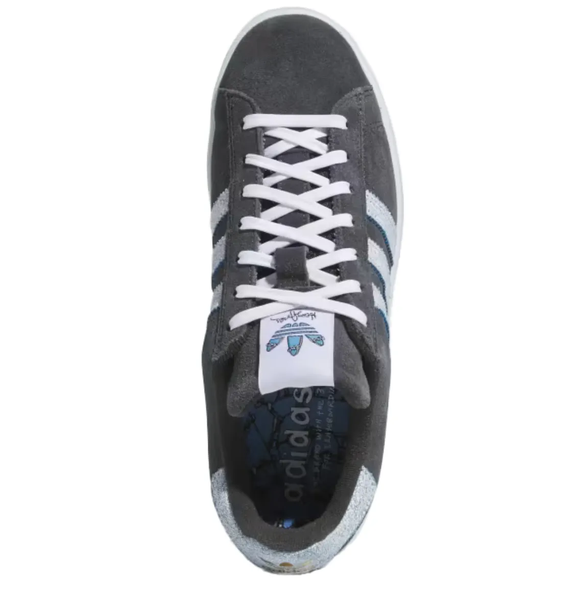 Adidas Campus ADV x Henry Jones (Carbon/White/Blue)