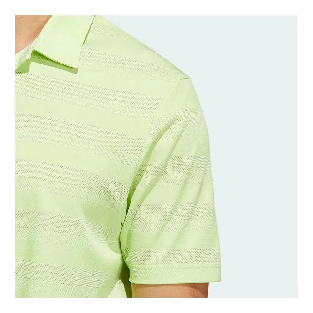 Adidas Mens Stripe Polo