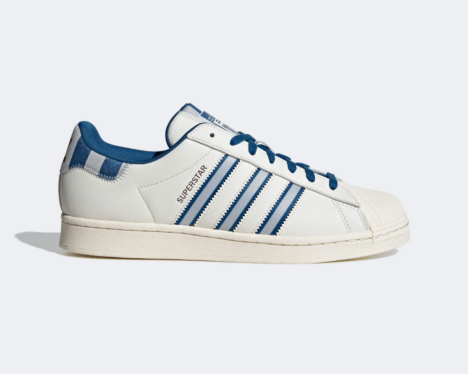 Adidas Originals Superstar Cloud White Navy Blue IE7307