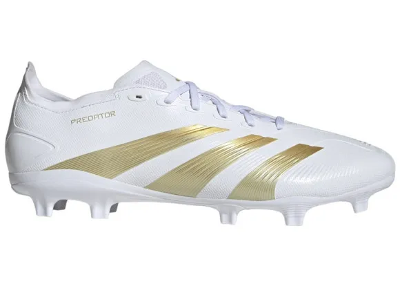 adidas Predator League FG Cloud White Gold Metallic Sandy Beige Met