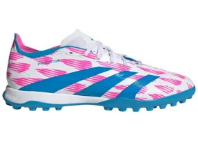 adidas Predator League Turf Cloud White Solar Blue Solar Pink