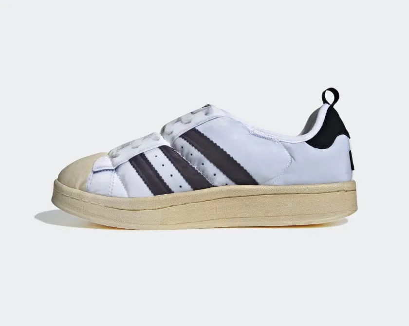 Adidas Puffylette Superstar Cloud White Core Black Off White HP6697