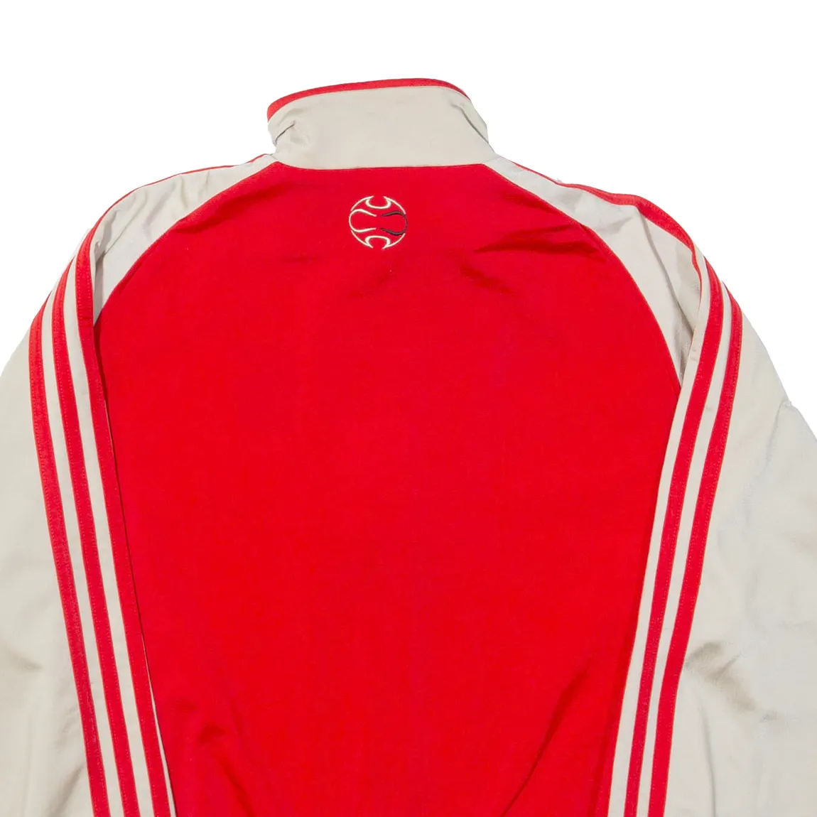 ADIDAS Sl Benfica Team Geist Boys Track Jacket Red Striped XL