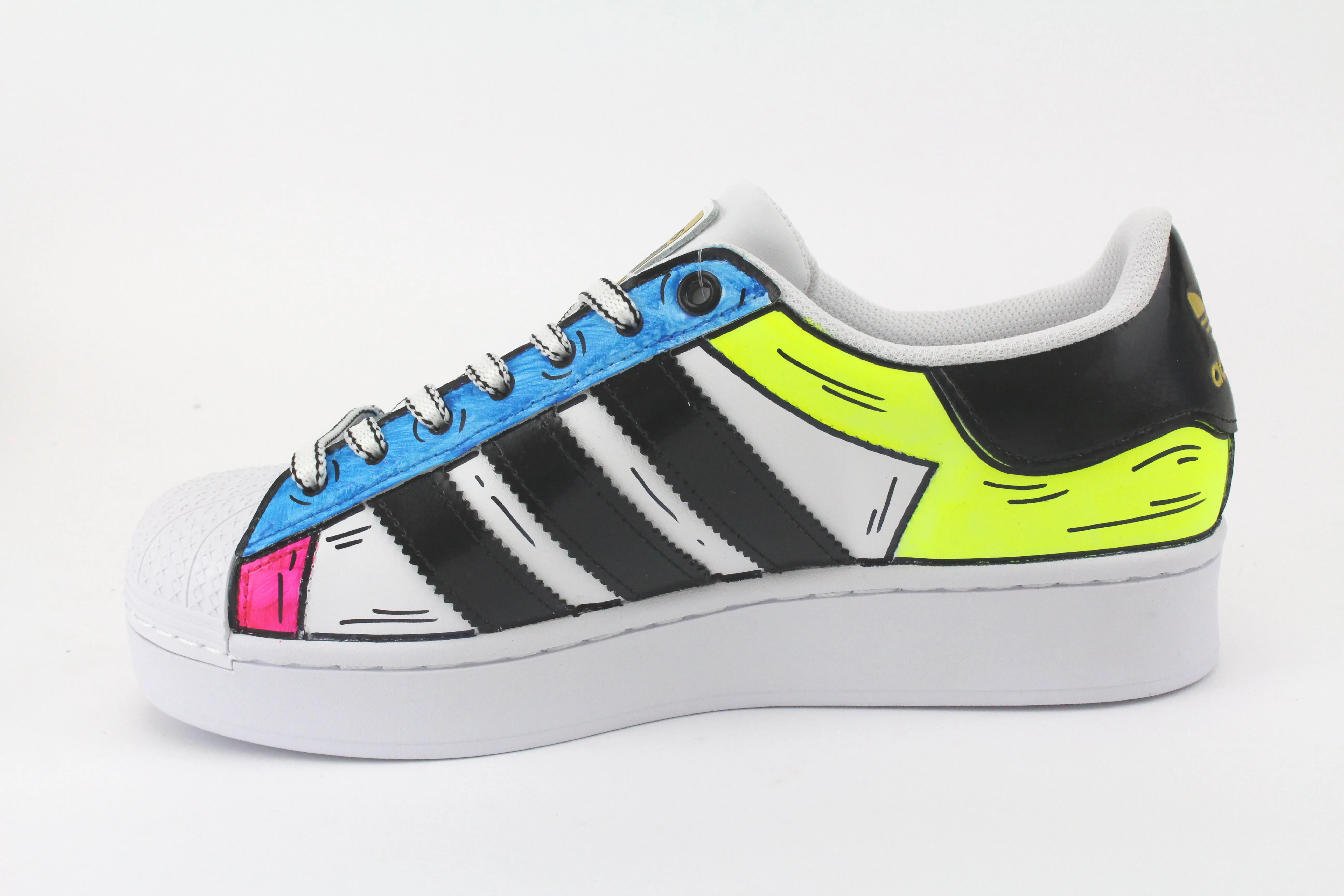 Adidas Superstar Bold Cartoon Fluo