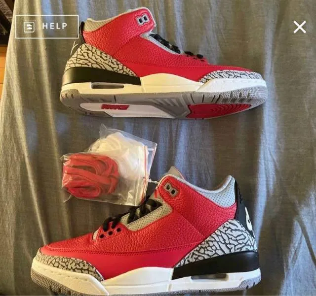 Air Jordan 3 Red Cement NIKE CHI