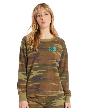 Alternative Ladies' Lazy Day Pullover, Camo