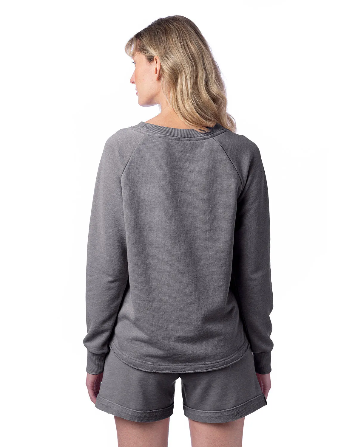 Alternative Ladies' Lazy Day Pullover, Nickel