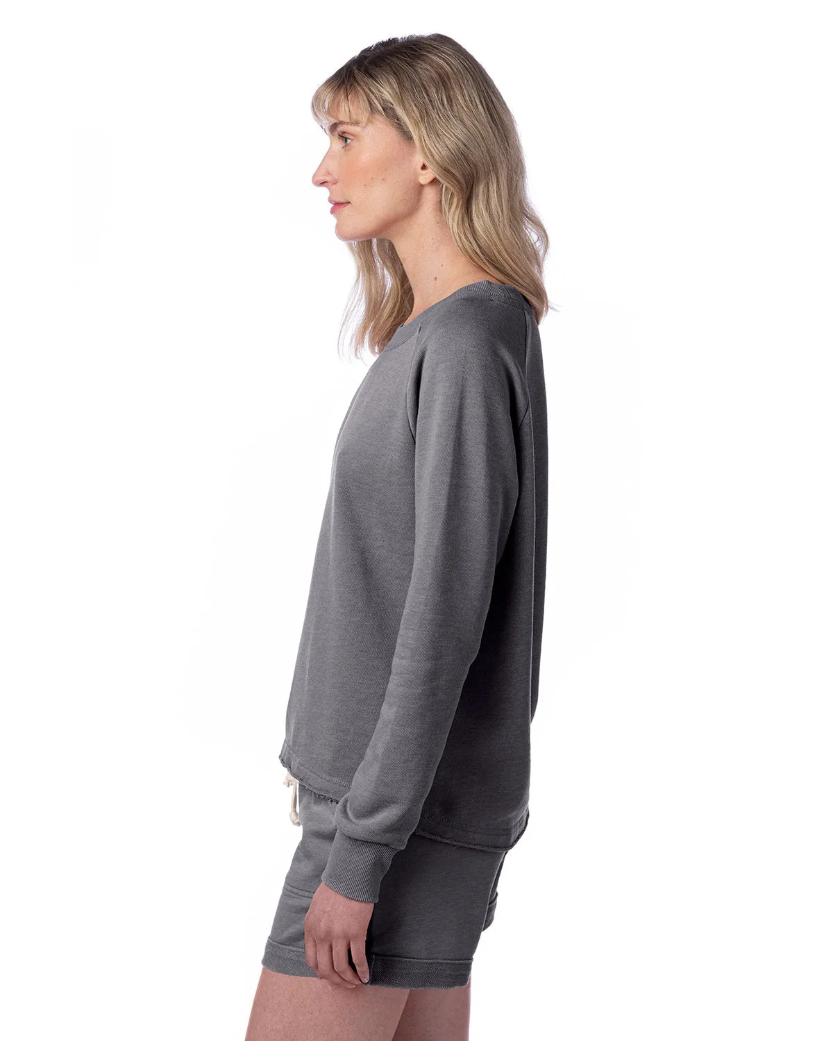 Alternative Ladies' Lazy Day Pullover, Nickel