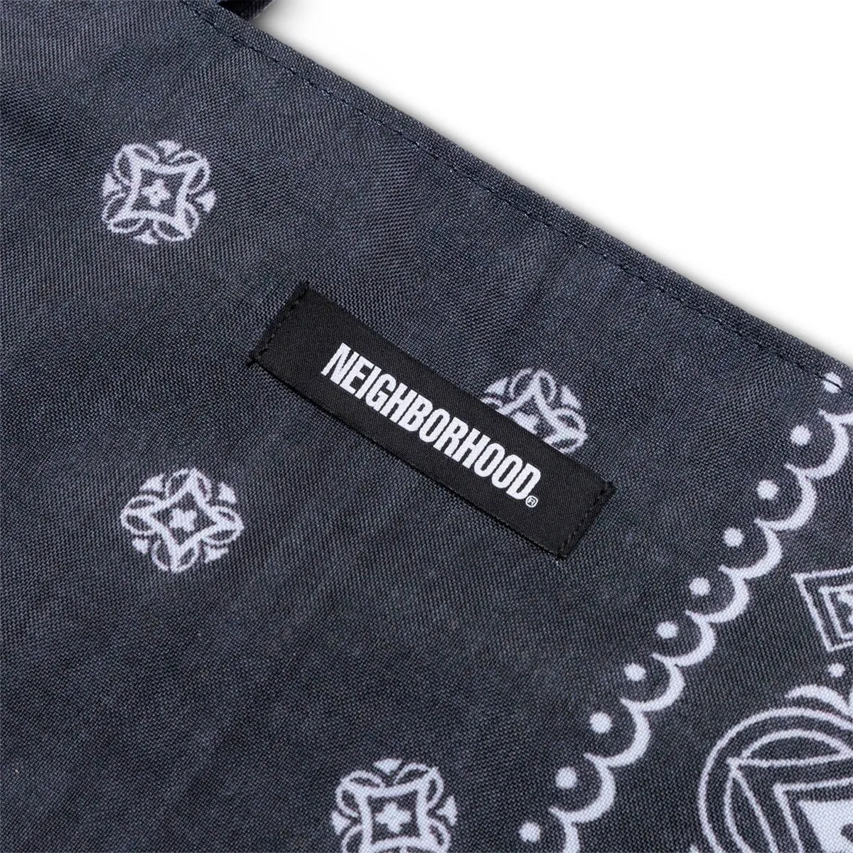 BANDANA CHOPPED TOTE / E-LUGGAGE Black x Navy