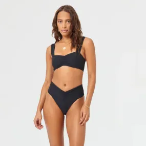 Bardot Bikini Bottom (Black)