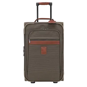 Boxford M Suitcase Brown - Recycled canvas