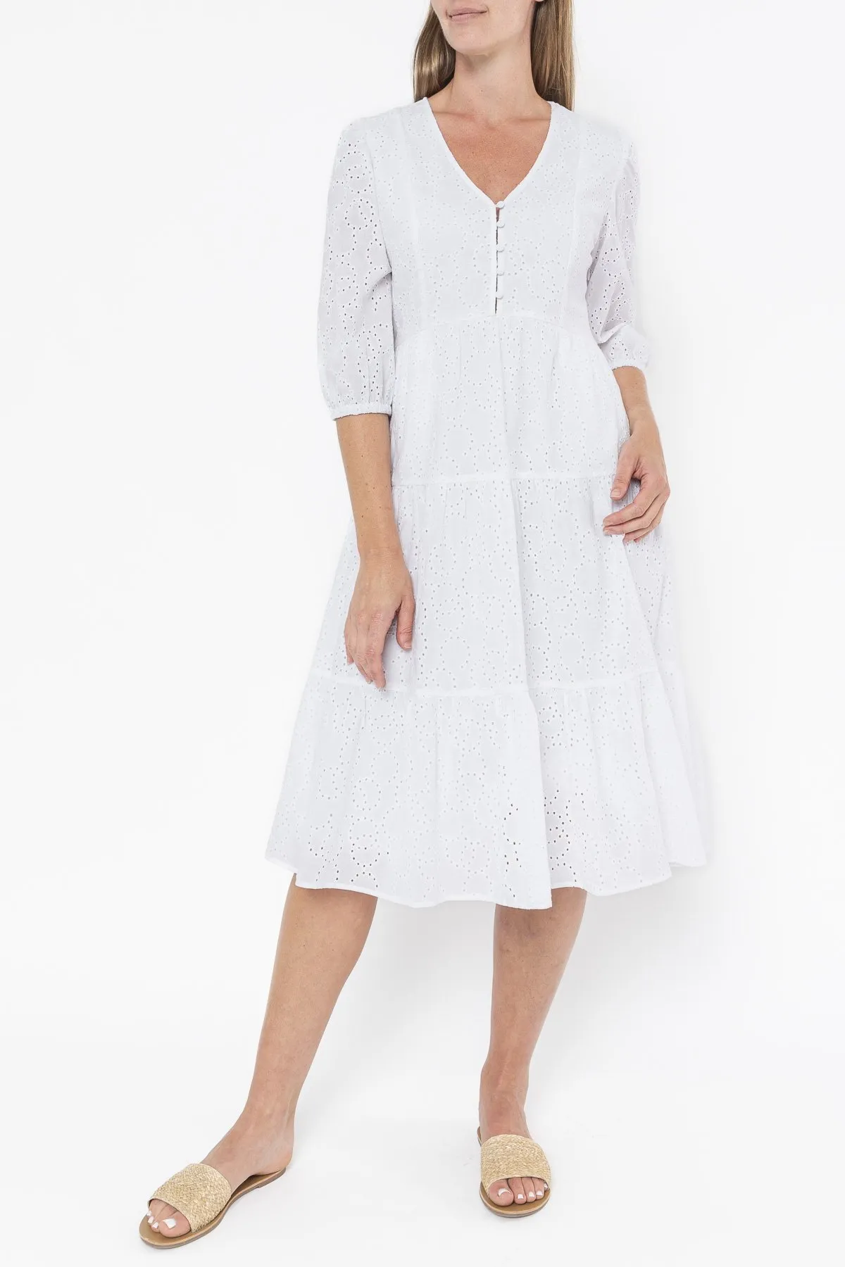 Broderie Dress