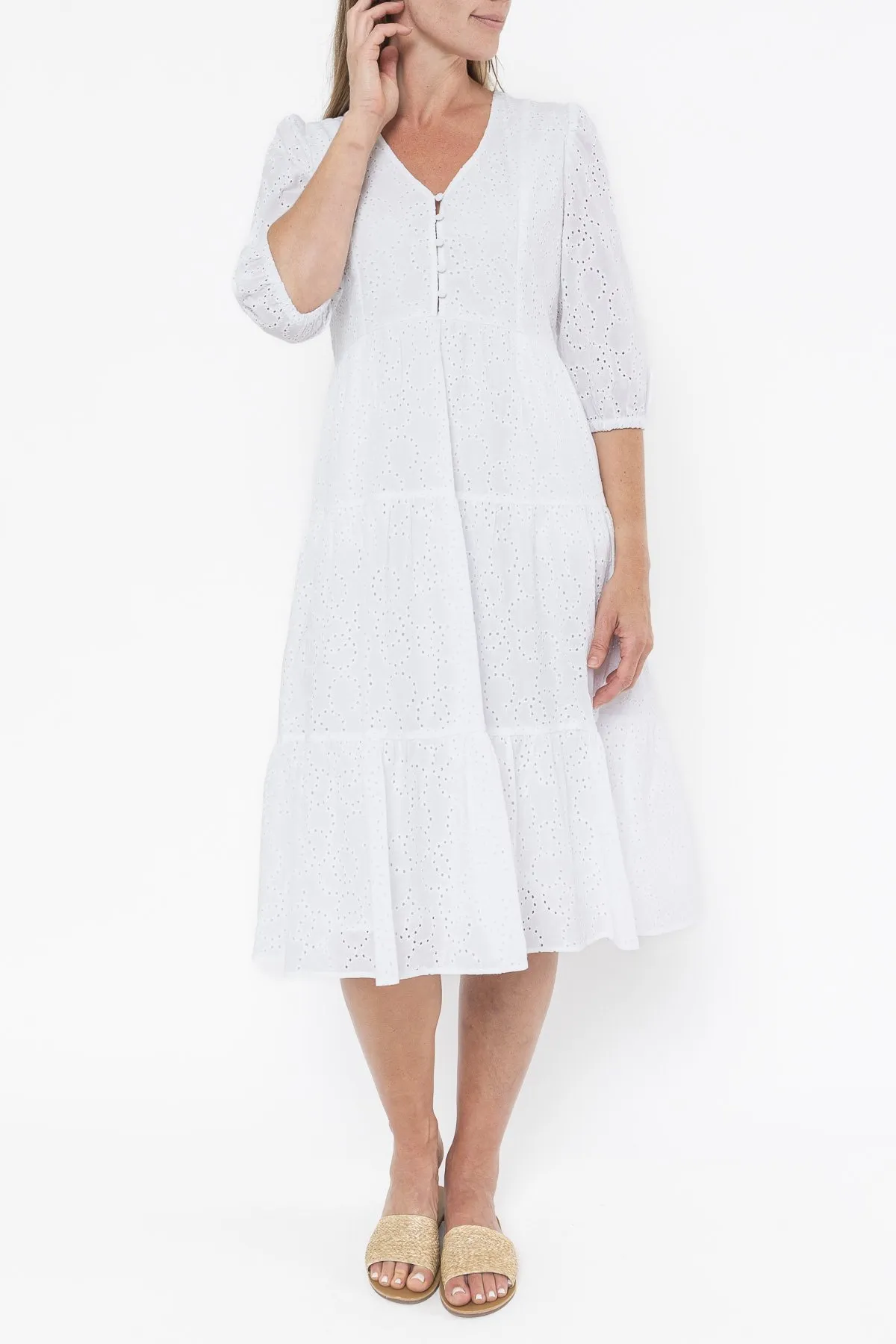 Broderie Dress