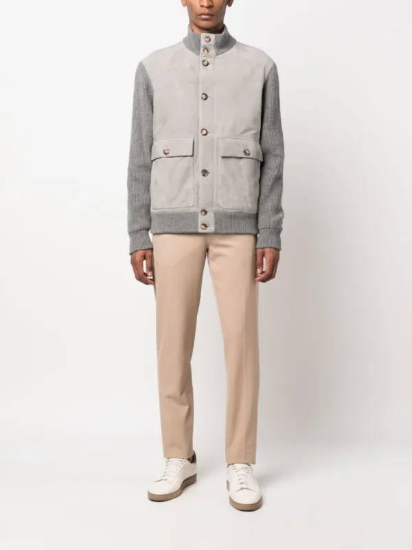 Brunello Cucinelli suede-cashmere jacket | Luxury and style at your fingertips