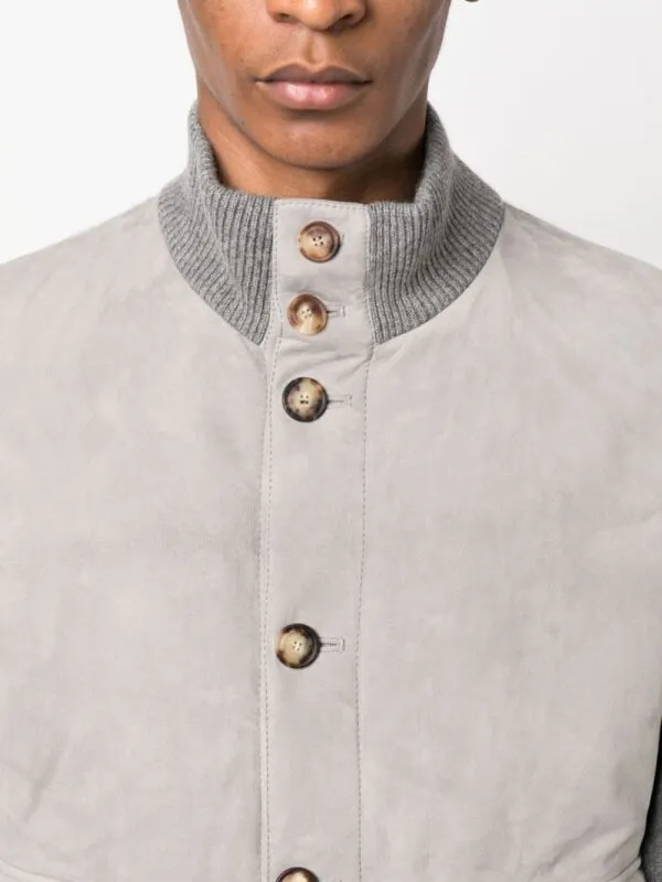 Brunello Cucinelli suede-cashmere jacket | Luxury and style at your fingertips