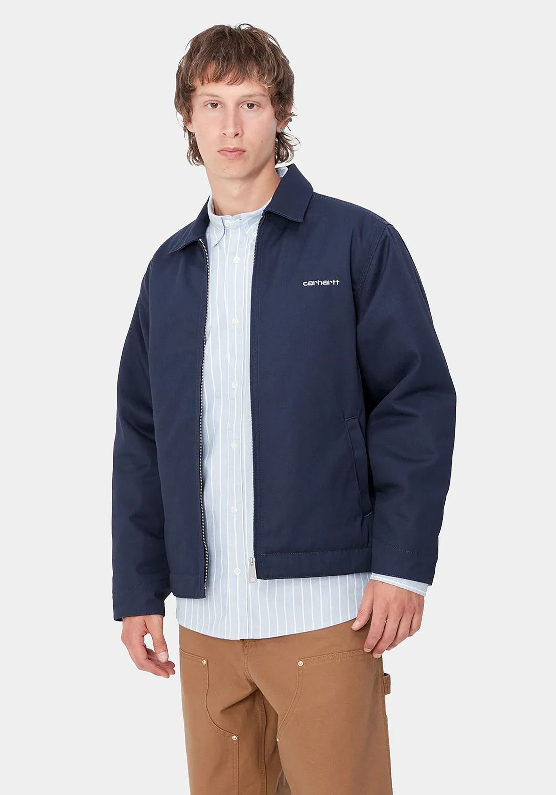 Carhartt WIP Module Script Jacket, Air Force Blue