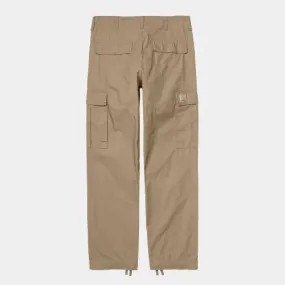 Carhartt WIP Regular Cargo Pant Leather ,100% Cotton 'Columbia' Ripstop, 6.5 oz