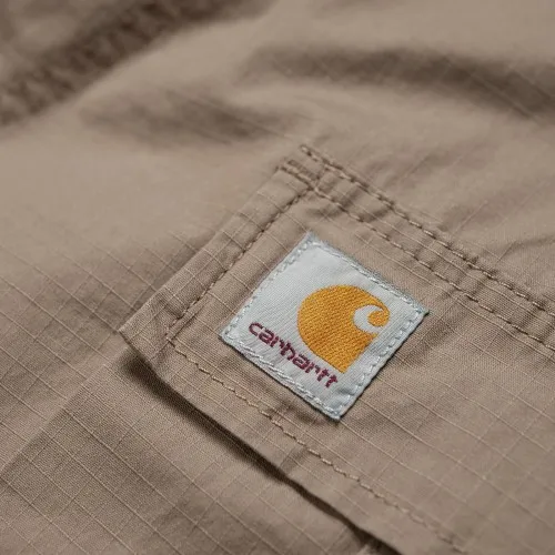 Carhartt WIP Regular Cargo Pant Leather ,100% Cotton 'Columbia' Ripstop, 6.5 oz