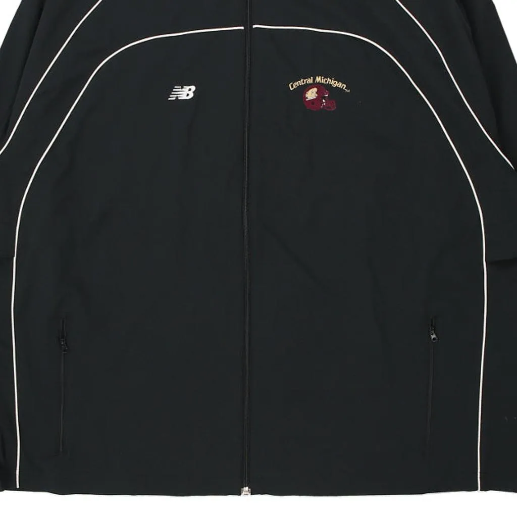 Central Michigan New Balance College Jacket - XL Black Polyester Blend