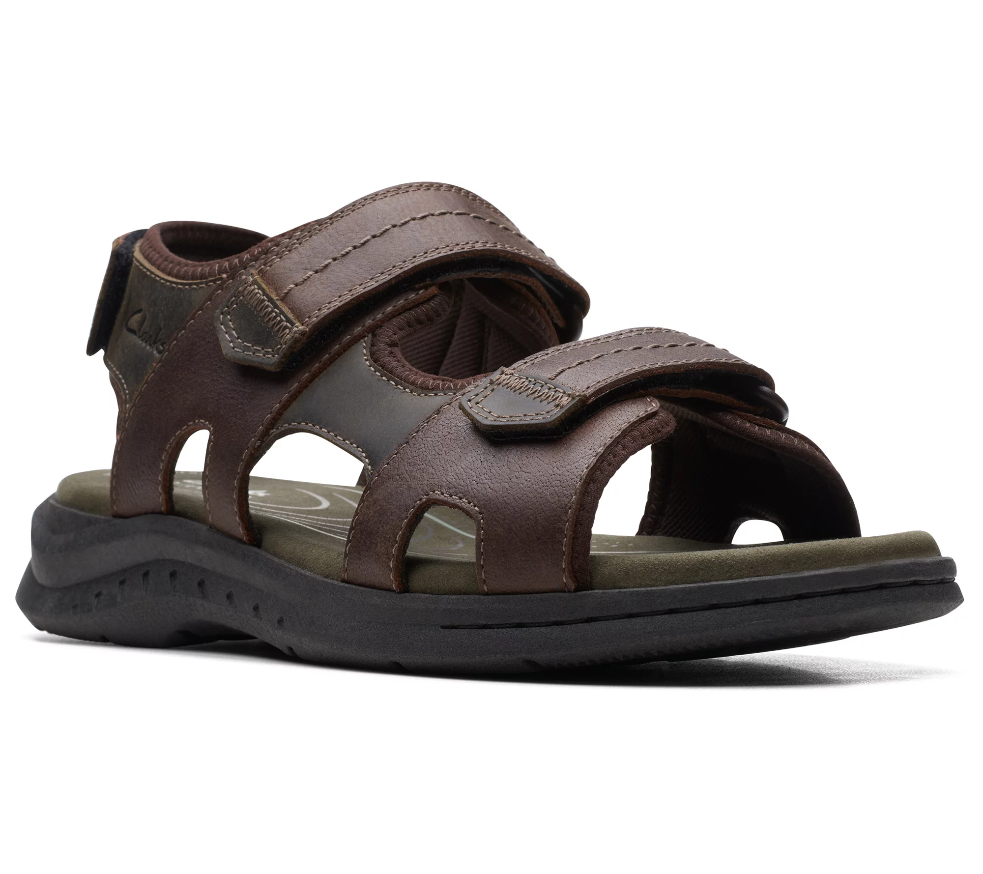 Clarks Collection Leather Men's Sandal - Walkfo rd Walk