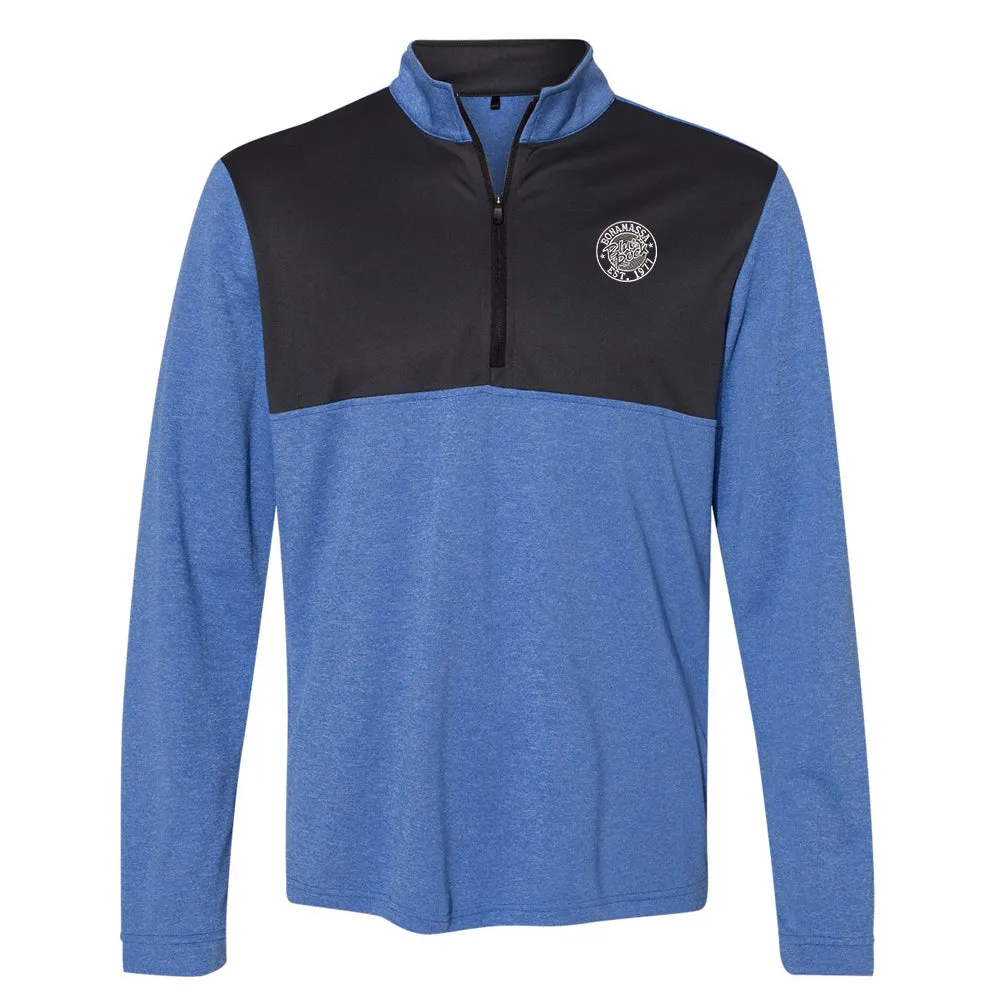 Classic Blues Rock Adidas Lightweight 1/4 Zip Pullover (Men)