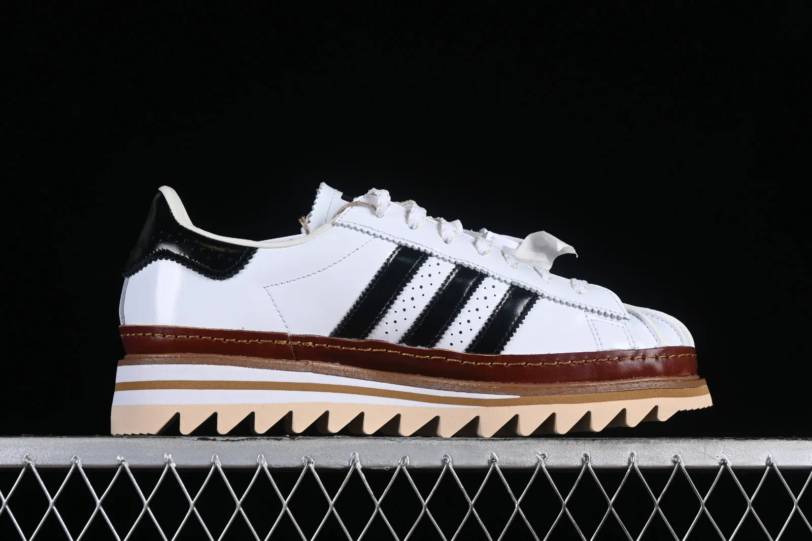 CLOT x Adidas Superstar By Edison Chen White Crystal Sand Core Black IH3132