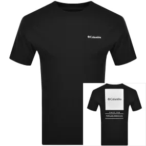 Columbia Barton Springs Graphic T Shirt Black