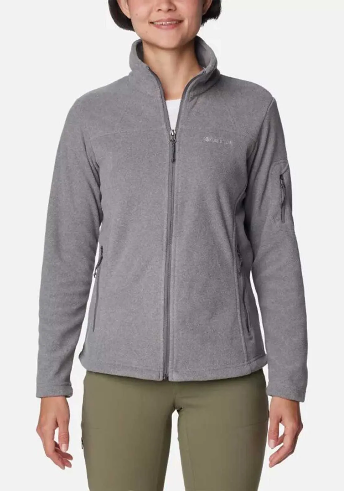 Columbia Fast Trek II Fleece Jacket, Grey