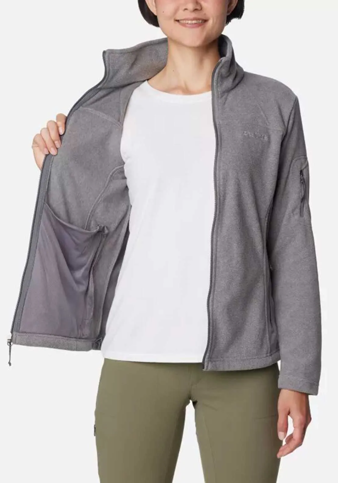 Columbia Fast Trek II Fleece Jacket, Grey