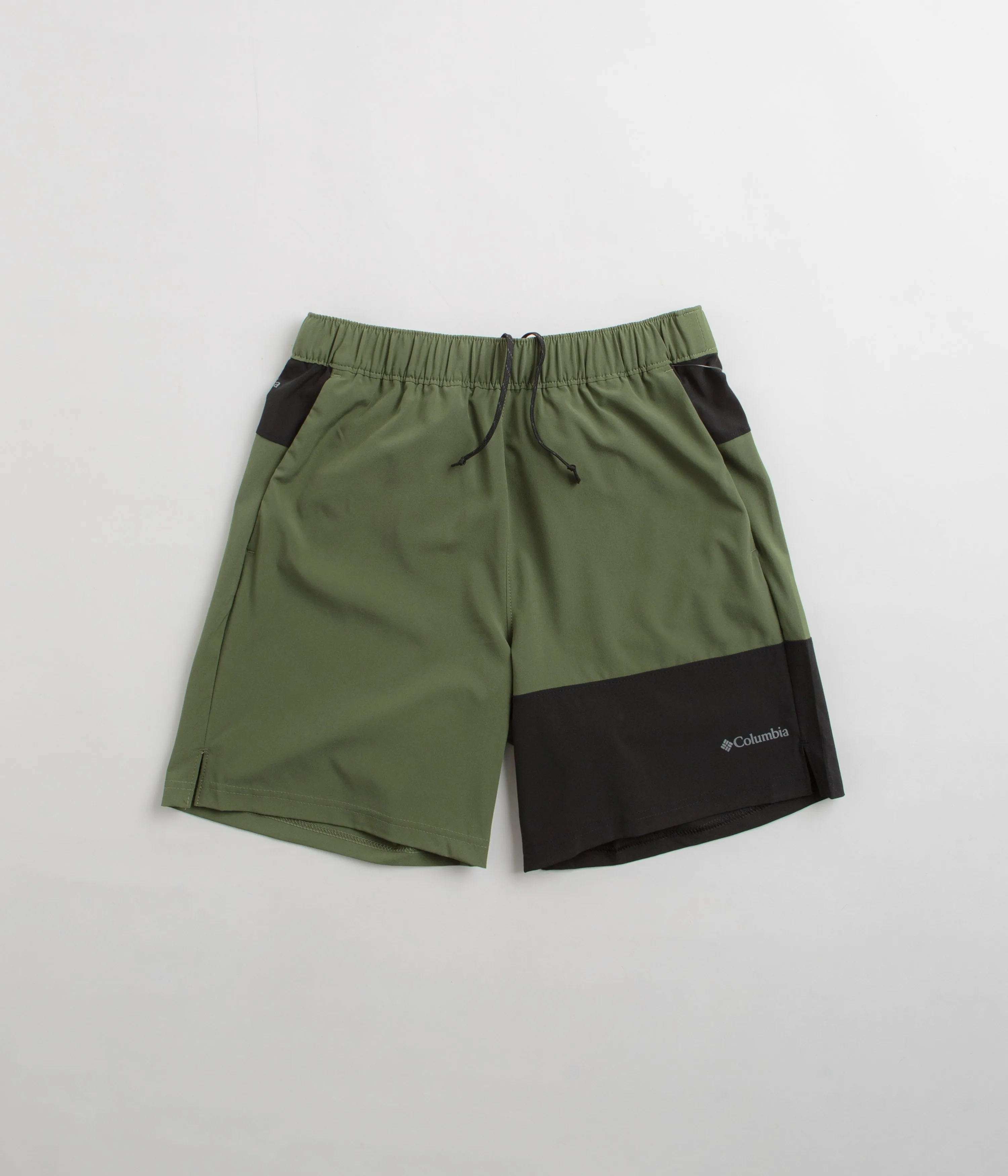 Columbia Hike Color Block Shorts - Canteen / Black