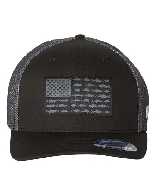 Columbia  PFG Fish Flag Mesh Flexfit Cap