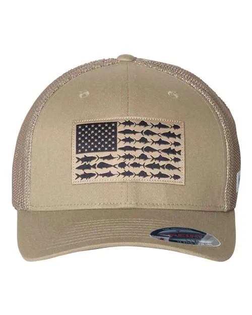 Columbia  PFG Fish Flag Mesh Flexfit Cap