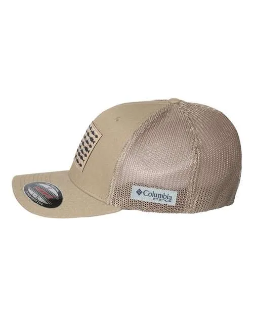 Columbia  PFG Fish Flag Mesh Flexfit Cap