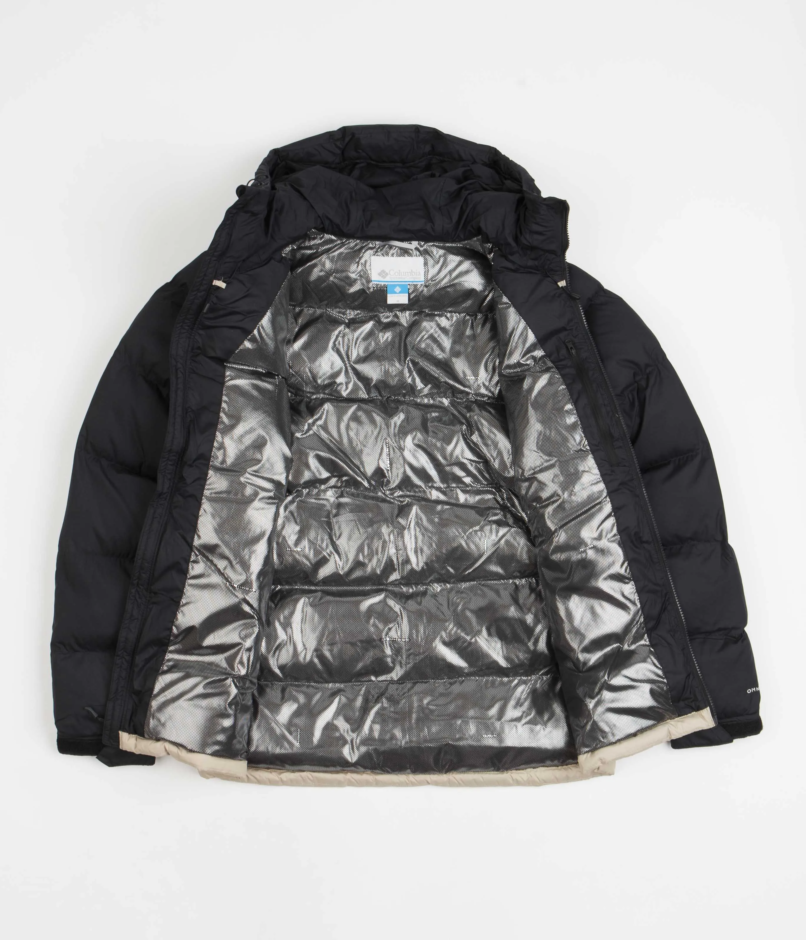 Columbia Pike Lake Hooded Jacket - Ancient Fossil / Black