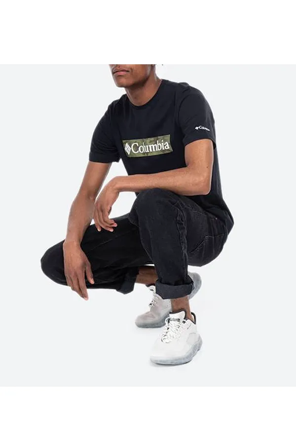 Columbia Rapid Box Logo Tee Military