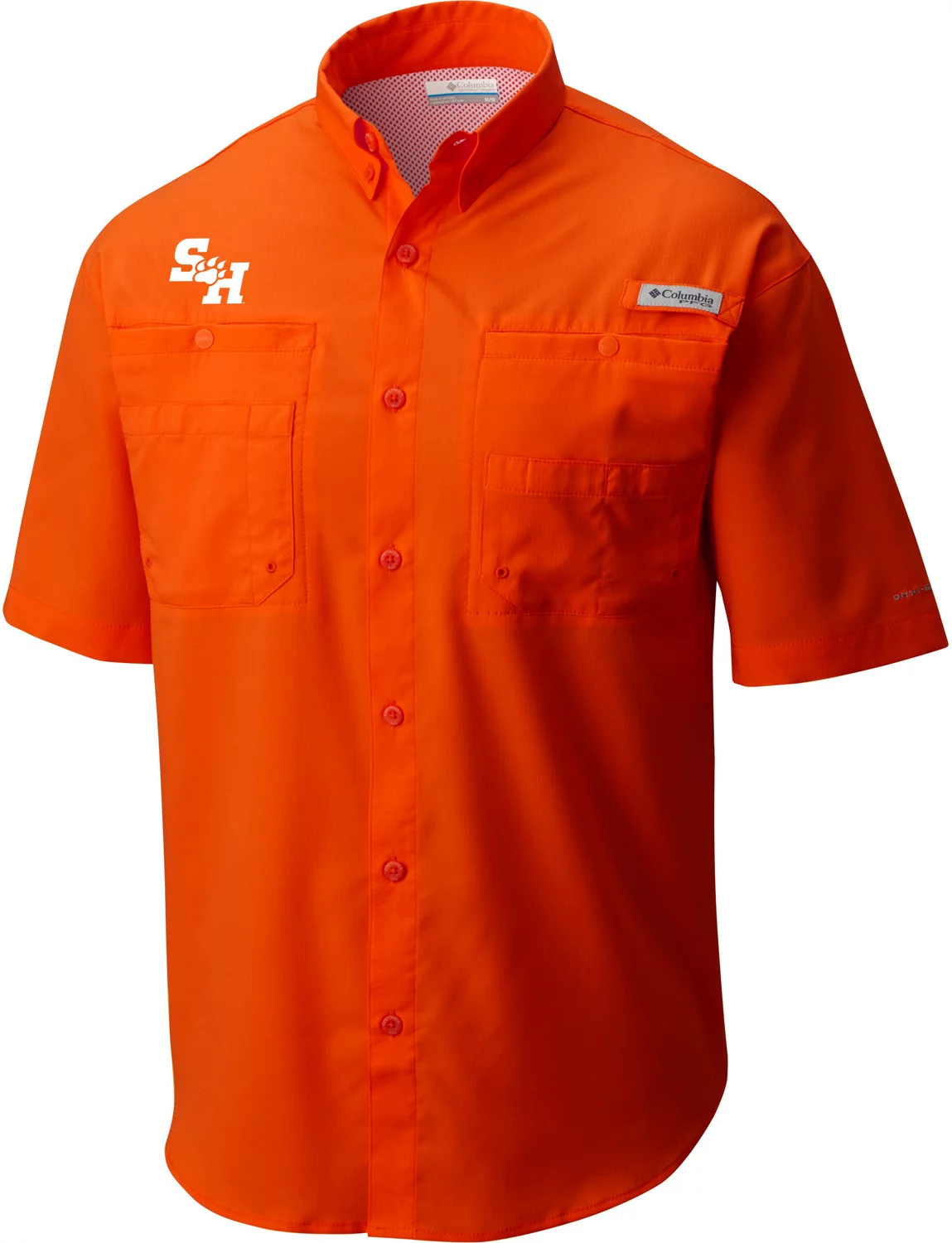 Columbia Sportswear Men's Sam Houston State University Tamiami Short Sleeve Shirt