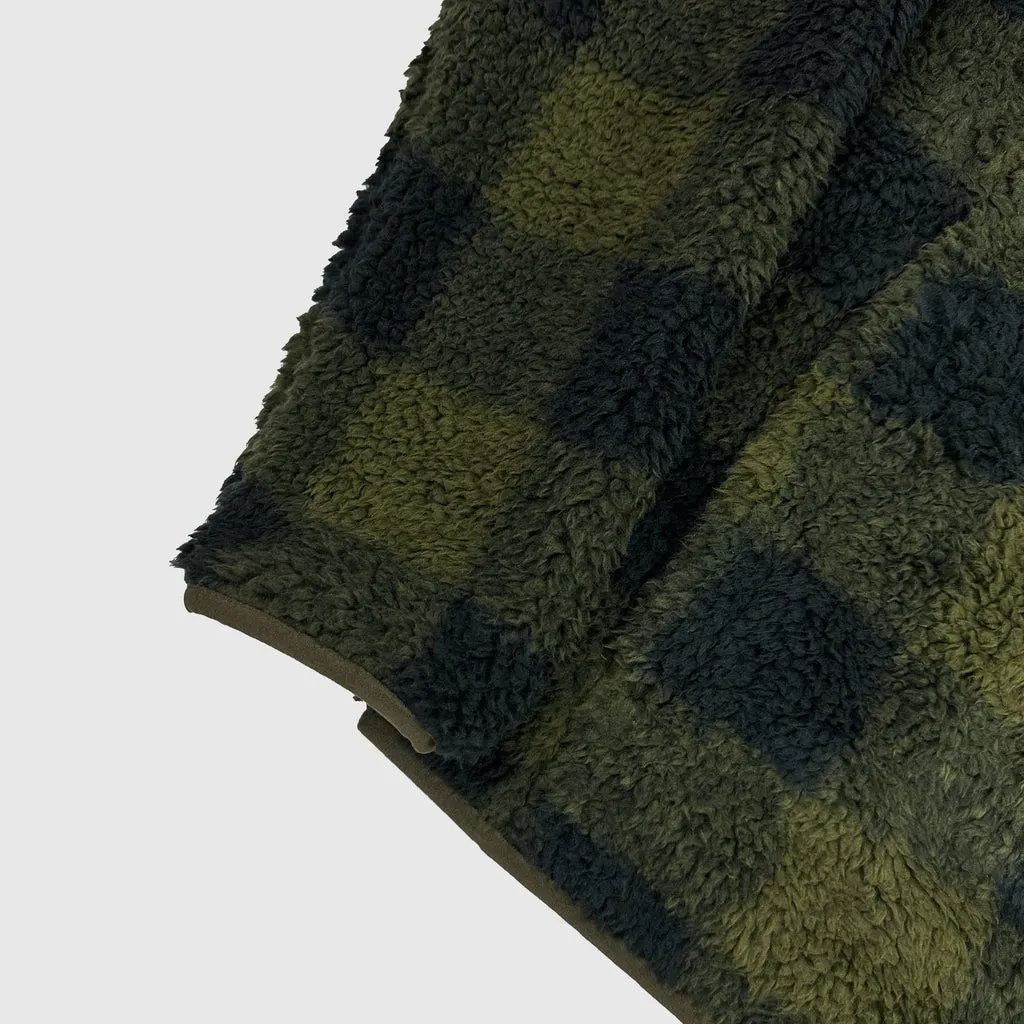 Columbia Winter Pass Print Fleece - Olive Green Check