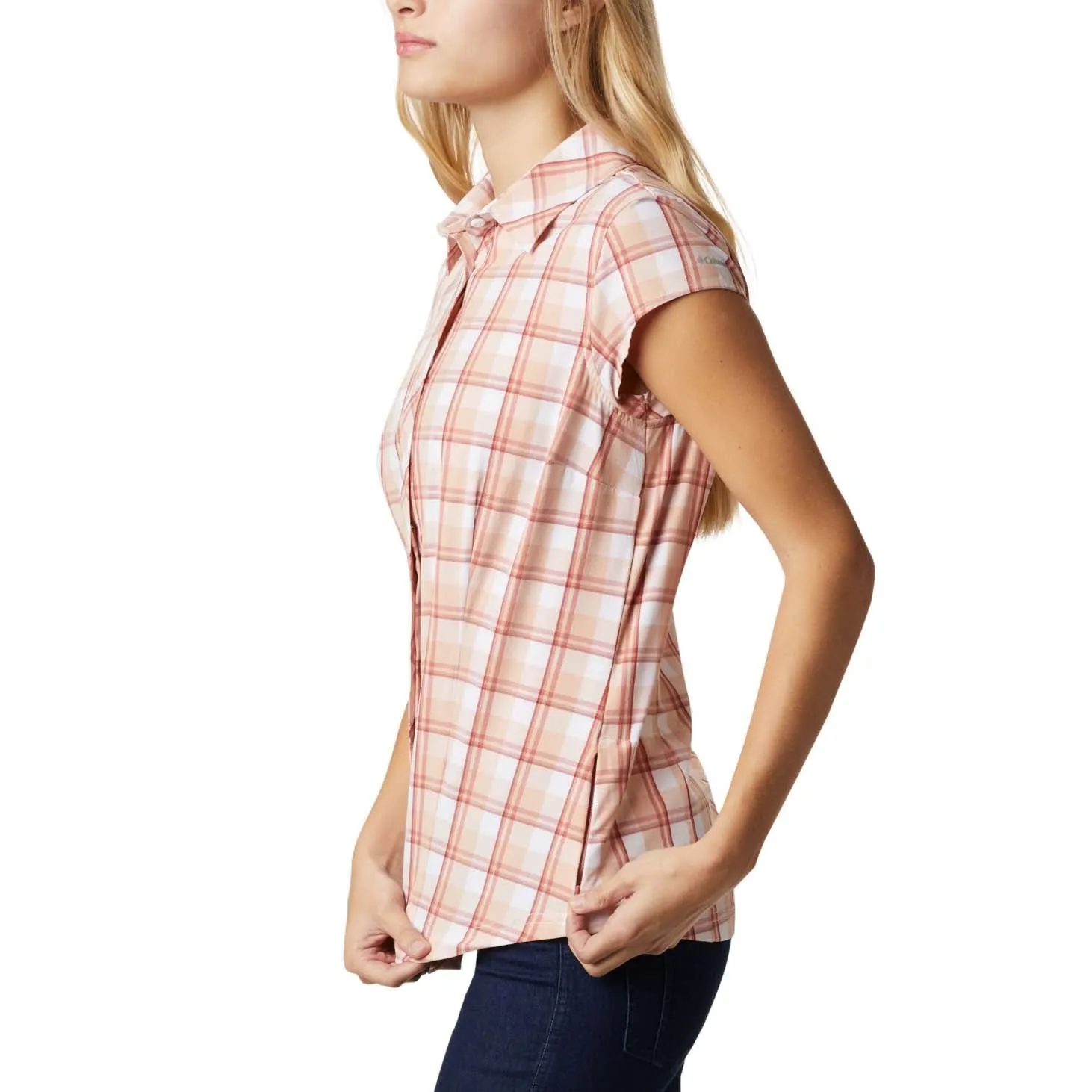 Columbia Womens Saturday Trail II Stretch Short Sleeve Shirt