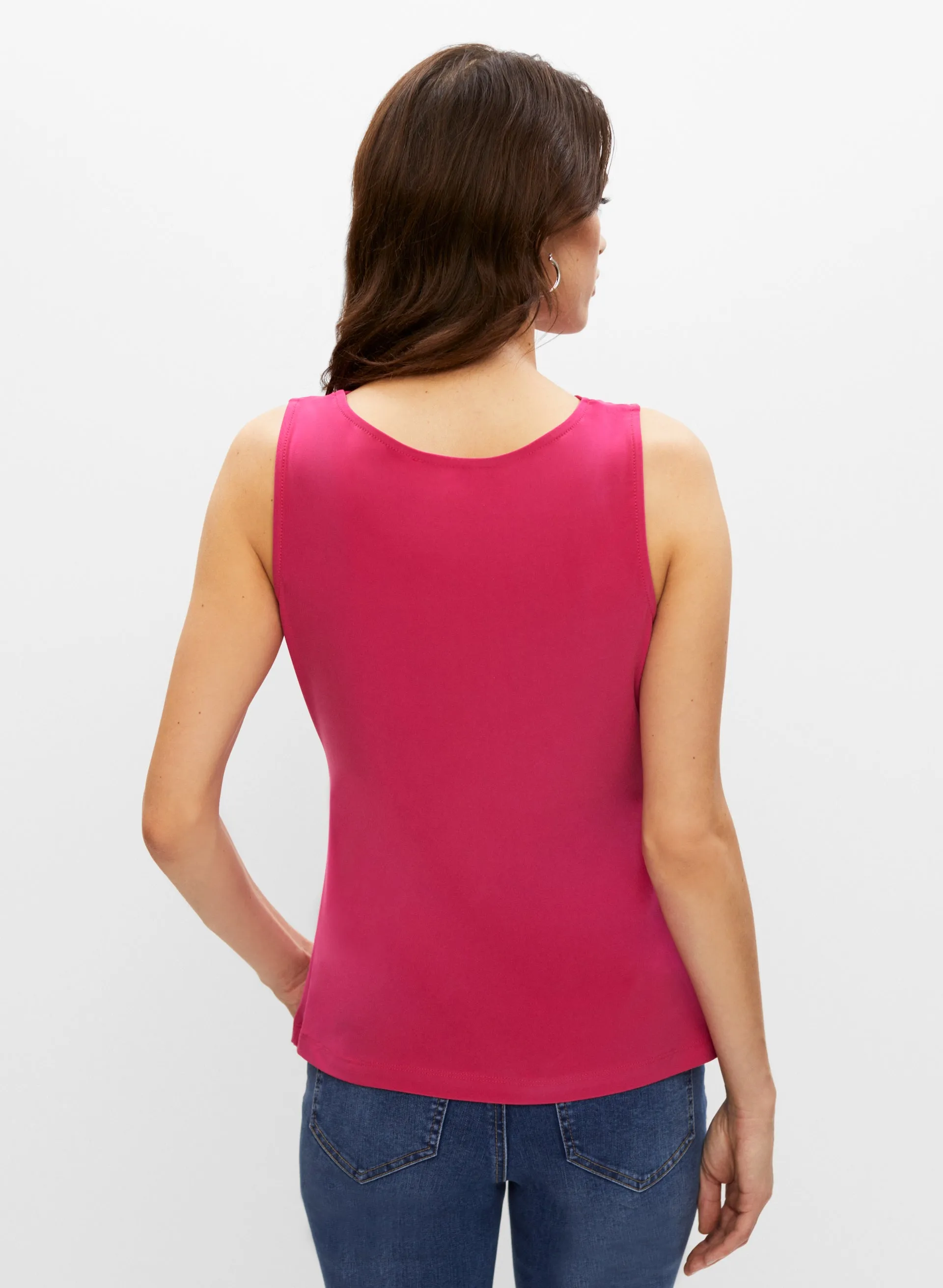 Cowl Neck Sleeveless Top