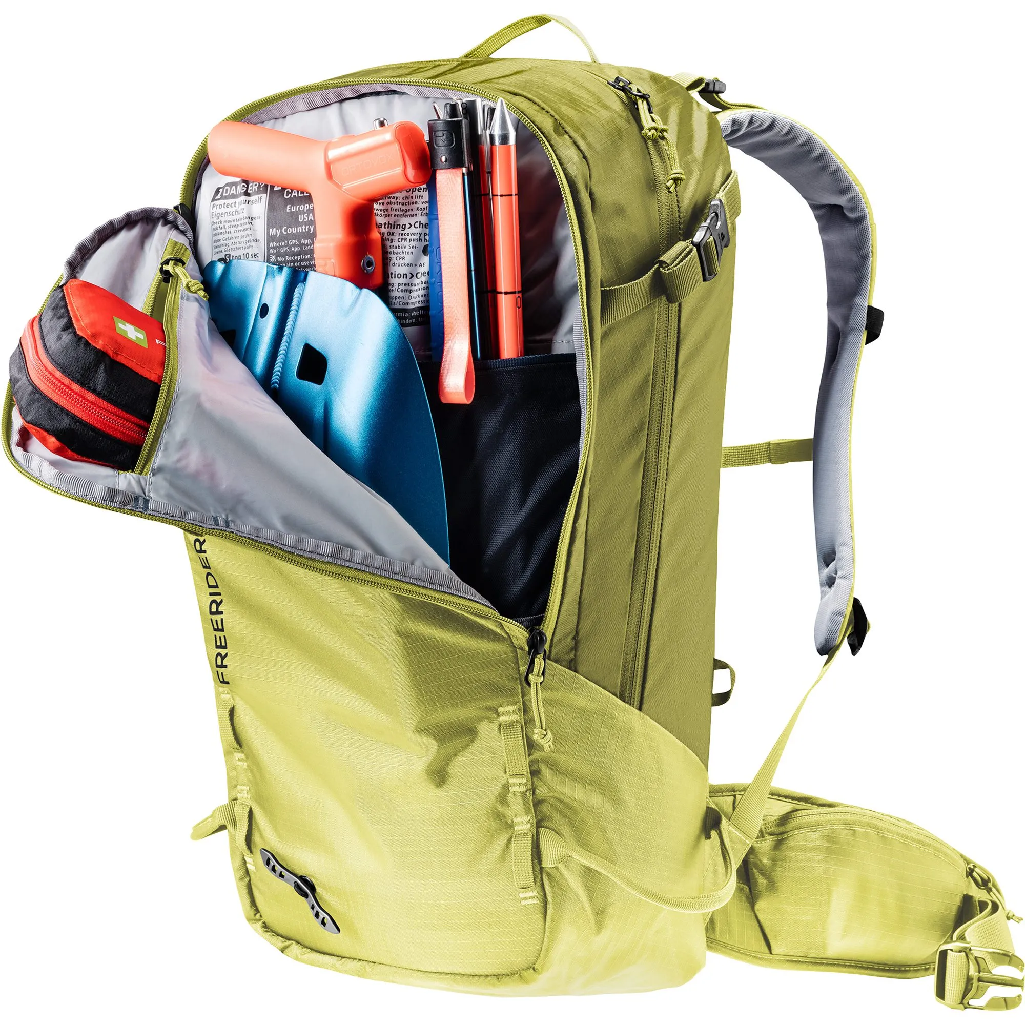 deuter - Freerider 30l Ski Touring Backpack sprout