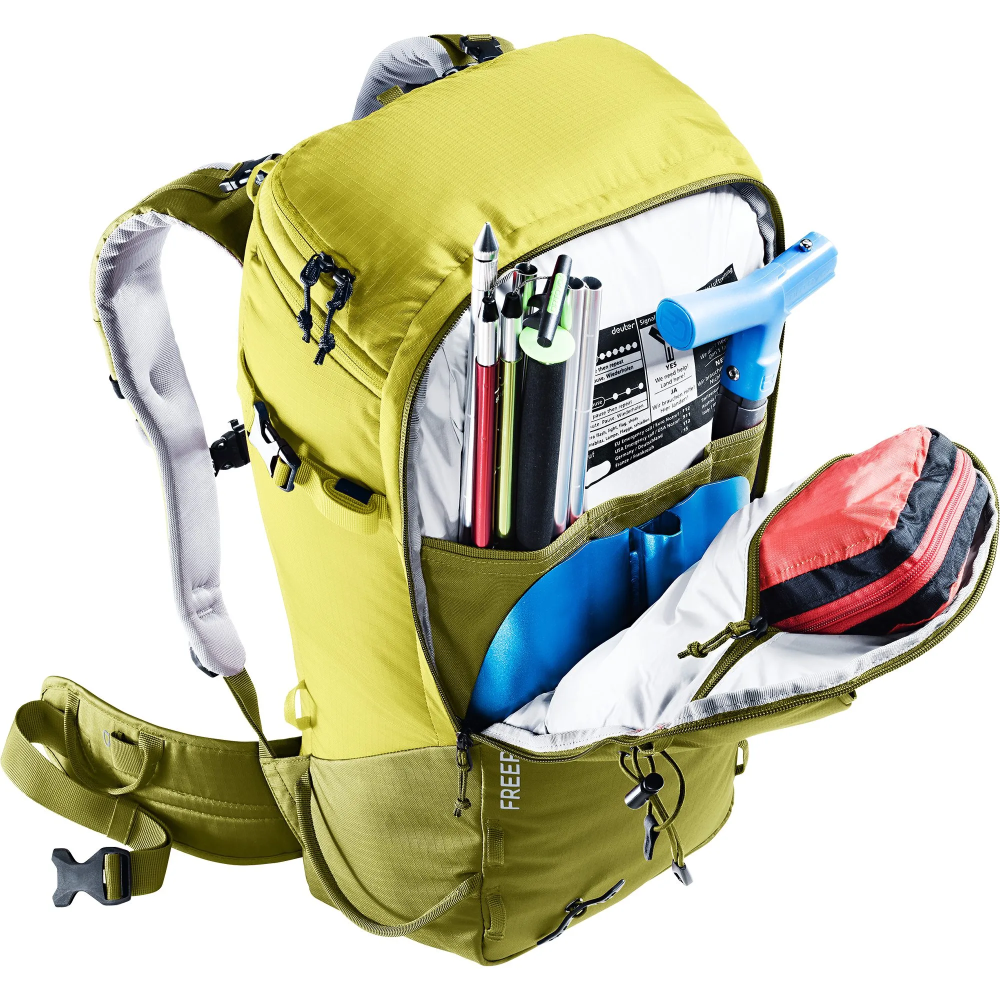 deuter - Freerider Pro 34+ Ski Touring Backpack cactus