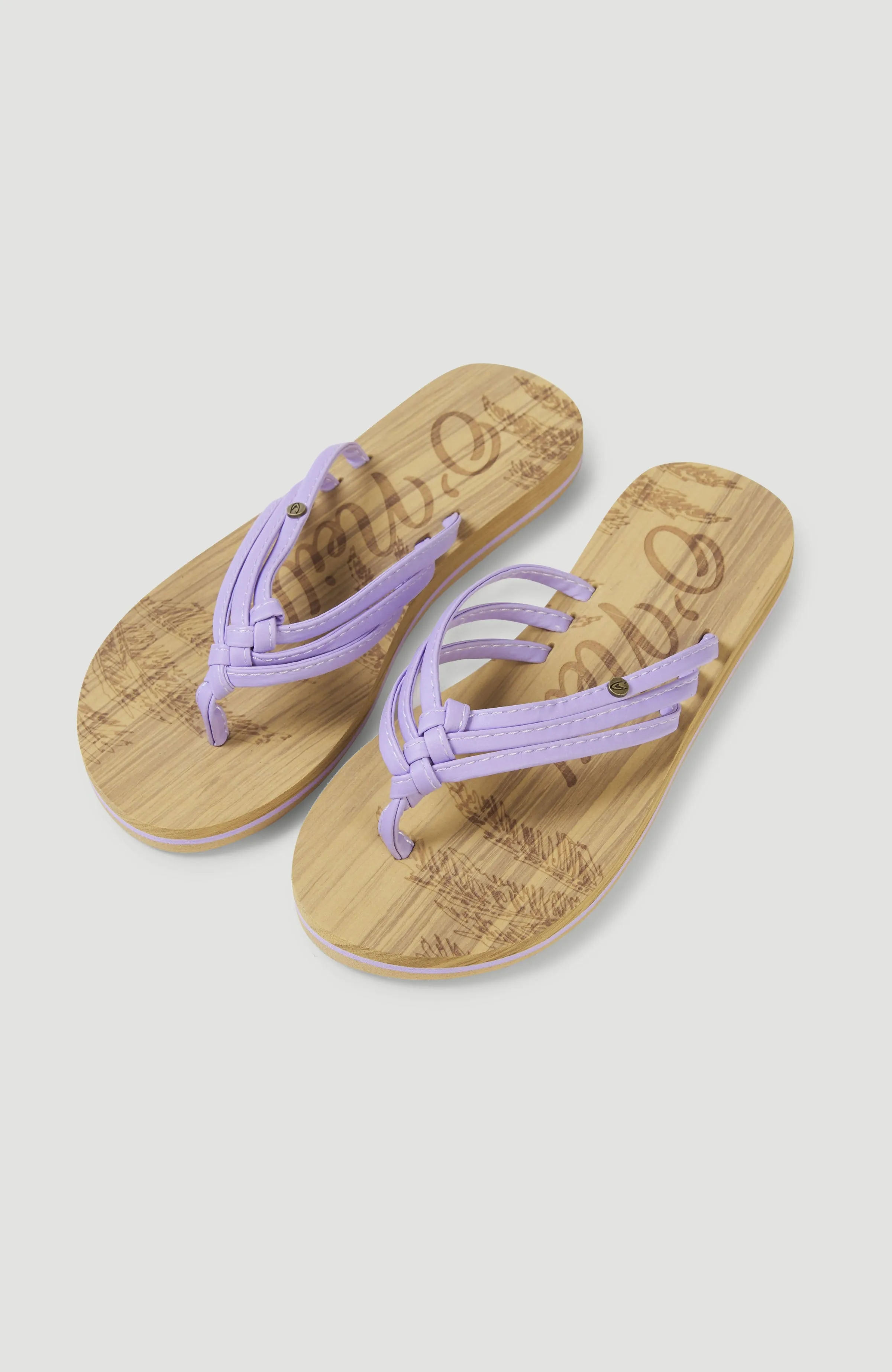 Ditsy Sandals | Purple Rose