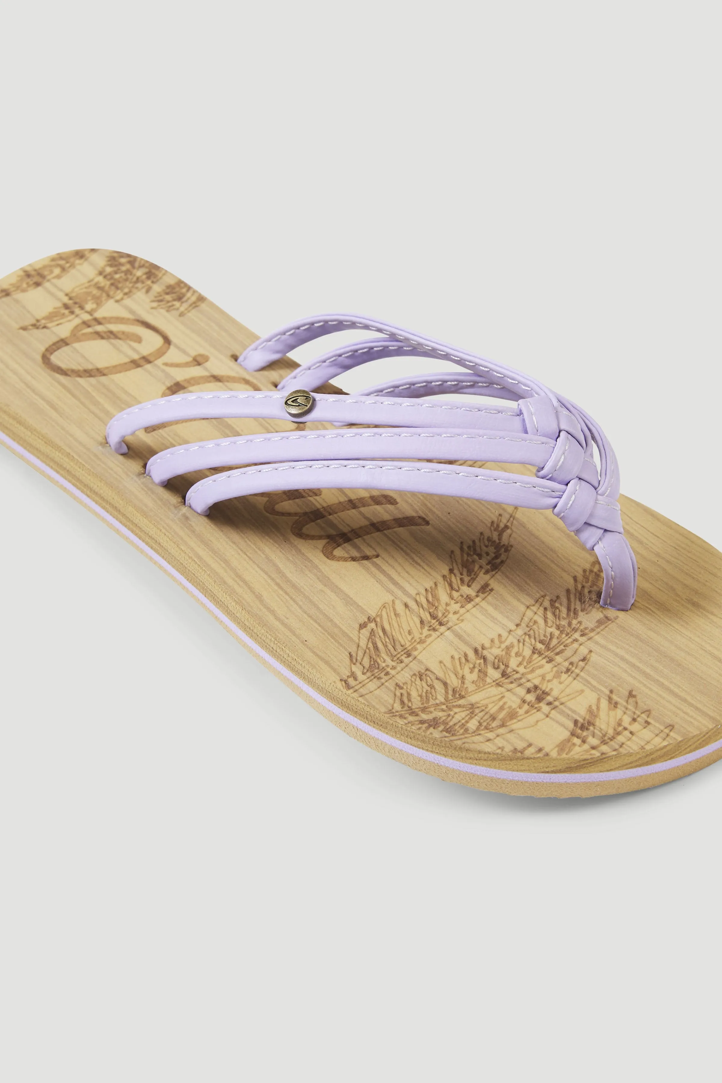 Ditsy Sandals | Purple Rose