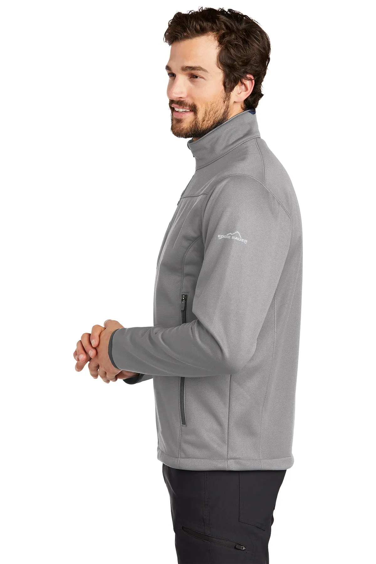 Eddie Bauer Weather-Resist Soft Shell Jacket, Chrome [GuidePoint Security]